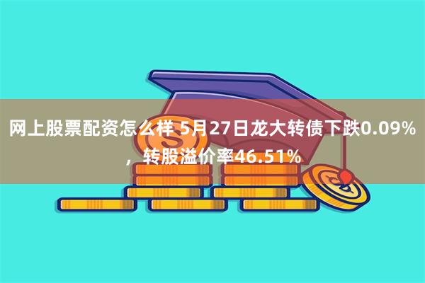 网上股票配资怎么样 5月27日龙大转债下跌0.09%，转股溢价率46.51%