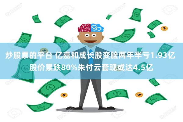 炒股票的平台 亿嘉和成长股变脸两年半亏1.93亿 股价累跌80%朱付云套现或达4.5亿