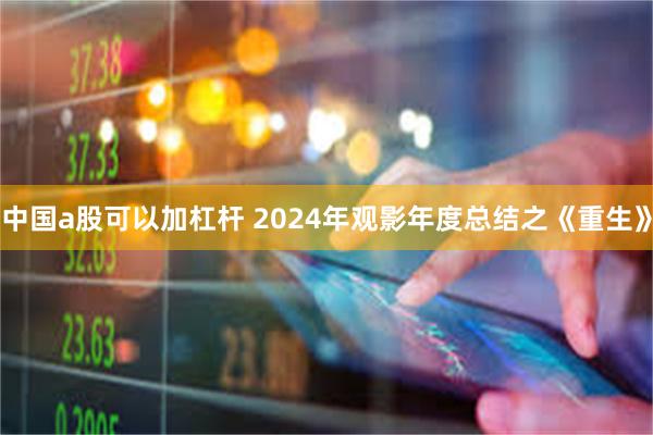 中国a股可以加杠杆 2024年观影年度总结之《重生》